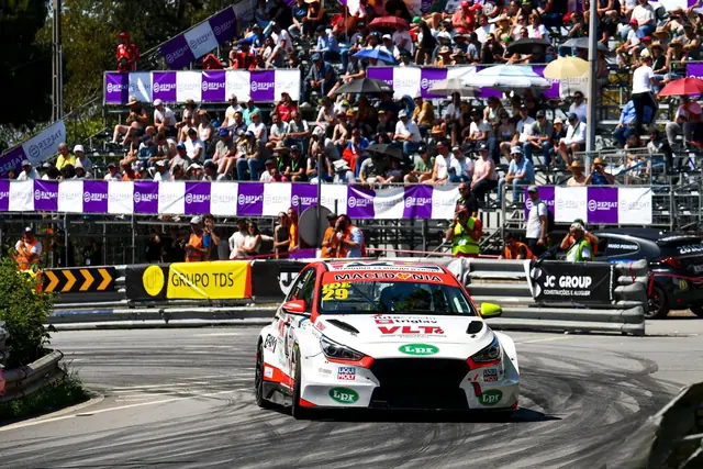 Бел Hyundai TCR во полн напад